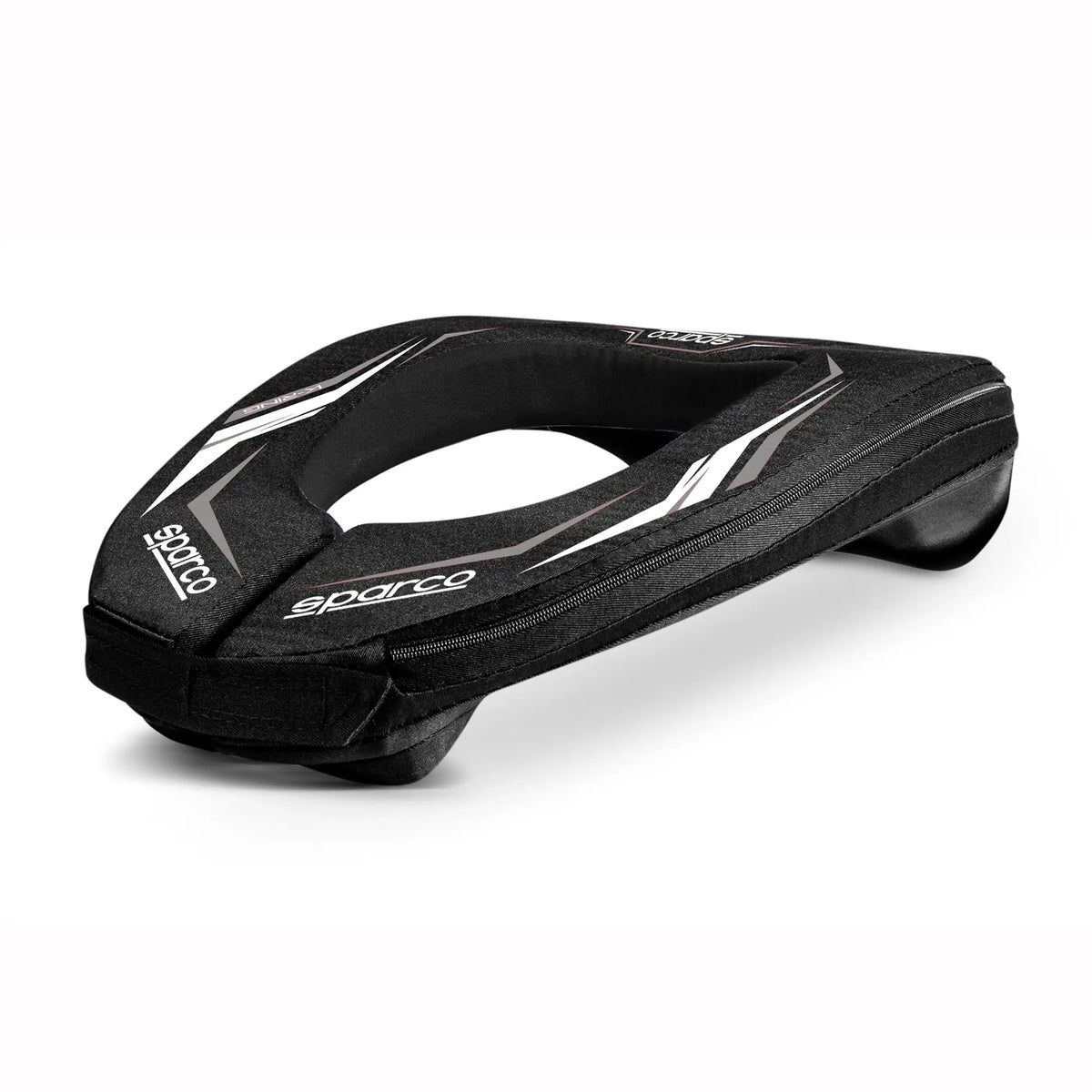 COLLARÍN DE KARTING SPARCO K-RING – NEGRO/BLANCO