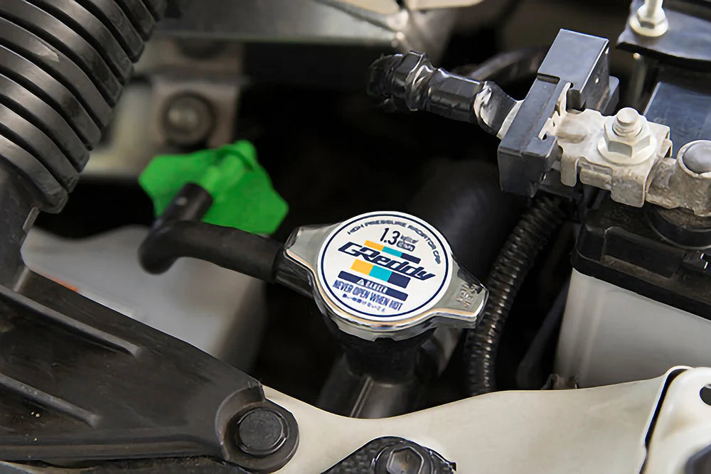 Tapa de Radiador GREDDY N TYPE 1.3K - Hecho en Japón