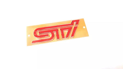 Emblema STI trasero  para maletero original SUBARU  -  WRX STI 2014-18 STI