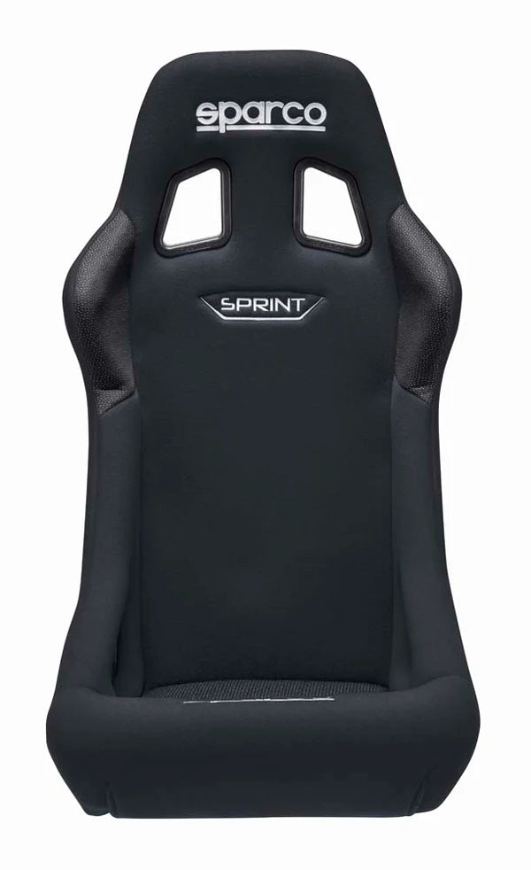 BUTACA DE COMPETICIÓN - SPARCO SPRINT STD NEGRO HOMOLOGADO FIA TUBULAR