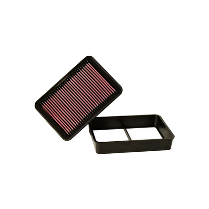 Filtro de aire - K&N alto rendimiento, lavable, compatible con Mitubishi 2006-2017 (Lancer, VIII, Evolution, Raliart, Outlander, ASX)