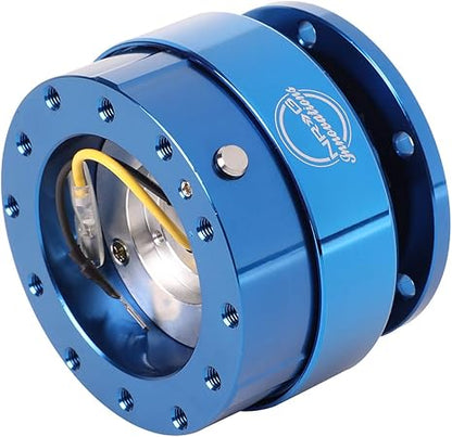 Kit de Desconexión Rápida NRG Gen 2.0 Azul con Anillo Azul  | Seguridad y Estilo en Competición