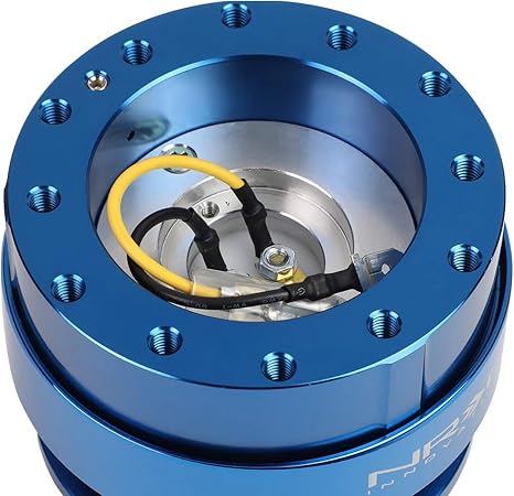 Kit de Desconexión Rápida NRG Gen 2.0 Azul con Anillo Azul  | Seguridad y Estilo en Competición