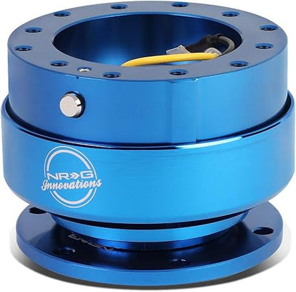 Kit de Desconexión Rápida NRG Gen 2.0 Azul con Anillo Azul  | Seguridad y Estilo en Competición