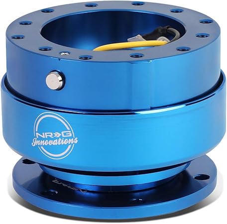 Kit de Desconexión Rápida NRG Gen 2.0 Azul con Anillo Azul  | Seguridad y Estilo en Competición