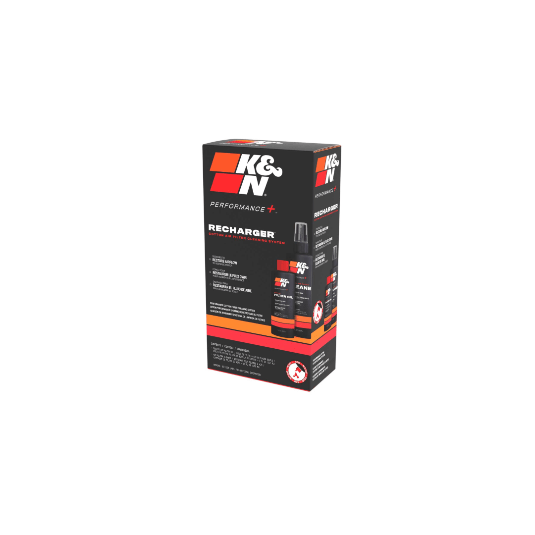 Kit de limpieza para filtro - K&N botella de aceite y un Shampoo para la limpieza