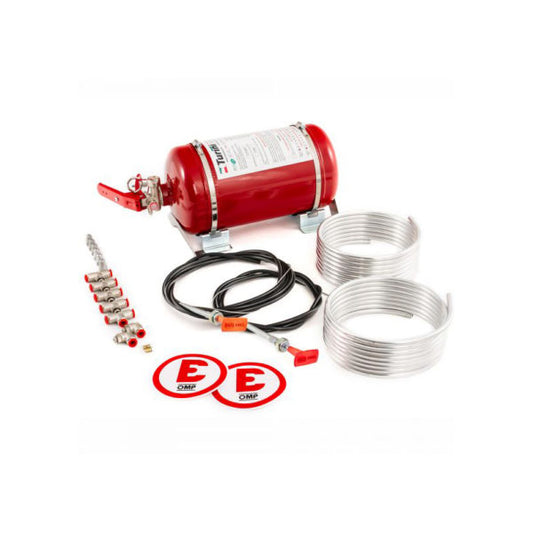 Kit de extintor central OMP  4.25 LTR