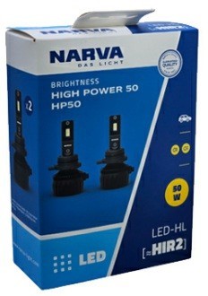 Luces LED NARVA LED HIR2-9012 HIGH POWER 50-HP50 12/24V 50W 6500K 4500 lm C/2u