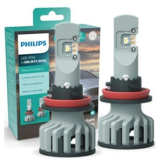 Luces LED PHILIPS LED FOG H8/H11/H16 11366 Ultinon Pro5100 12V- 24V C/2 u
