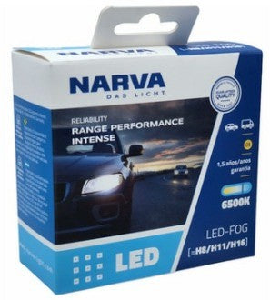 Luces LED NARVA H8/H11/H16 FOG RANGE PERF. INTENSE-C/2u (No usar para faro delantero)