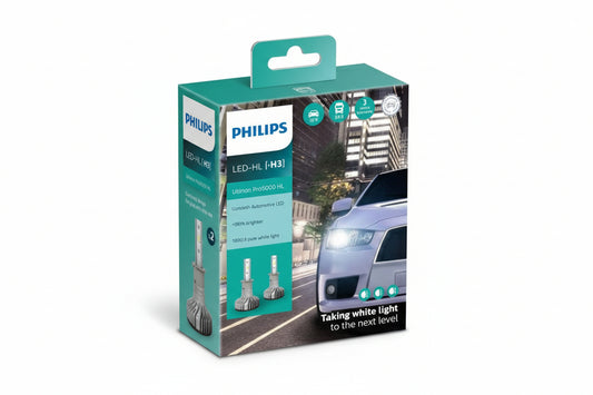 Luces LED PHILIPS  H3 Ultinon Pro5000 12V- 24V