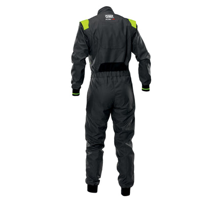 OVEROL DE KARTING OMP KS-4 MY2026 – ANTRACITA/AMARILLO FLÚOR
