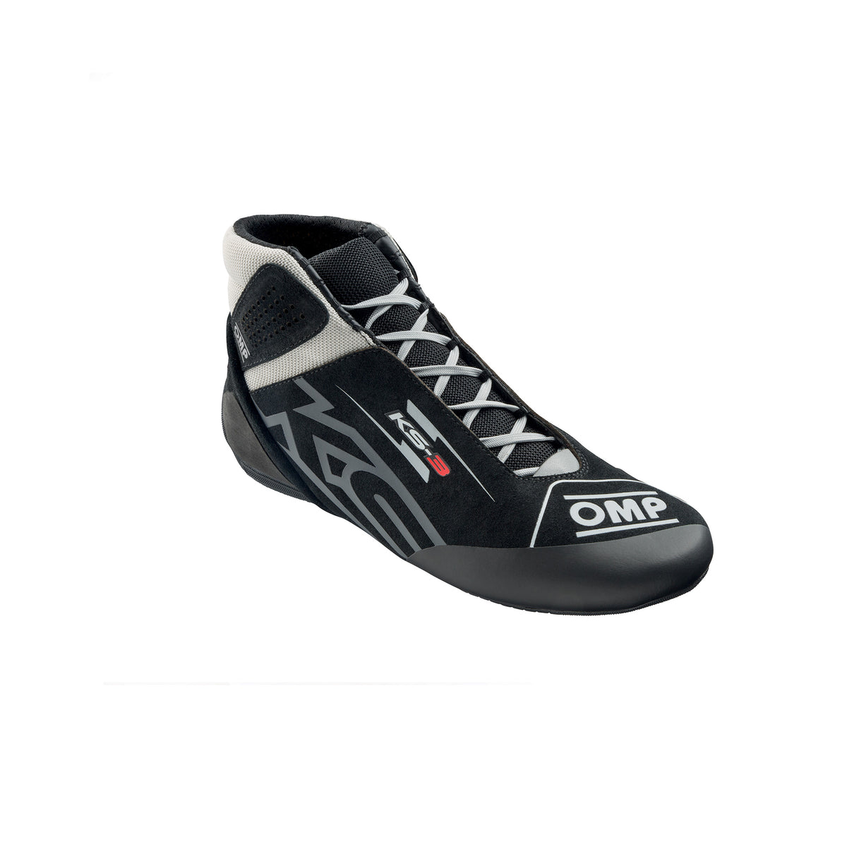 ZAPATILLAS DE KARTING OMP KS-3 MY2026 NEGRO/PLATA