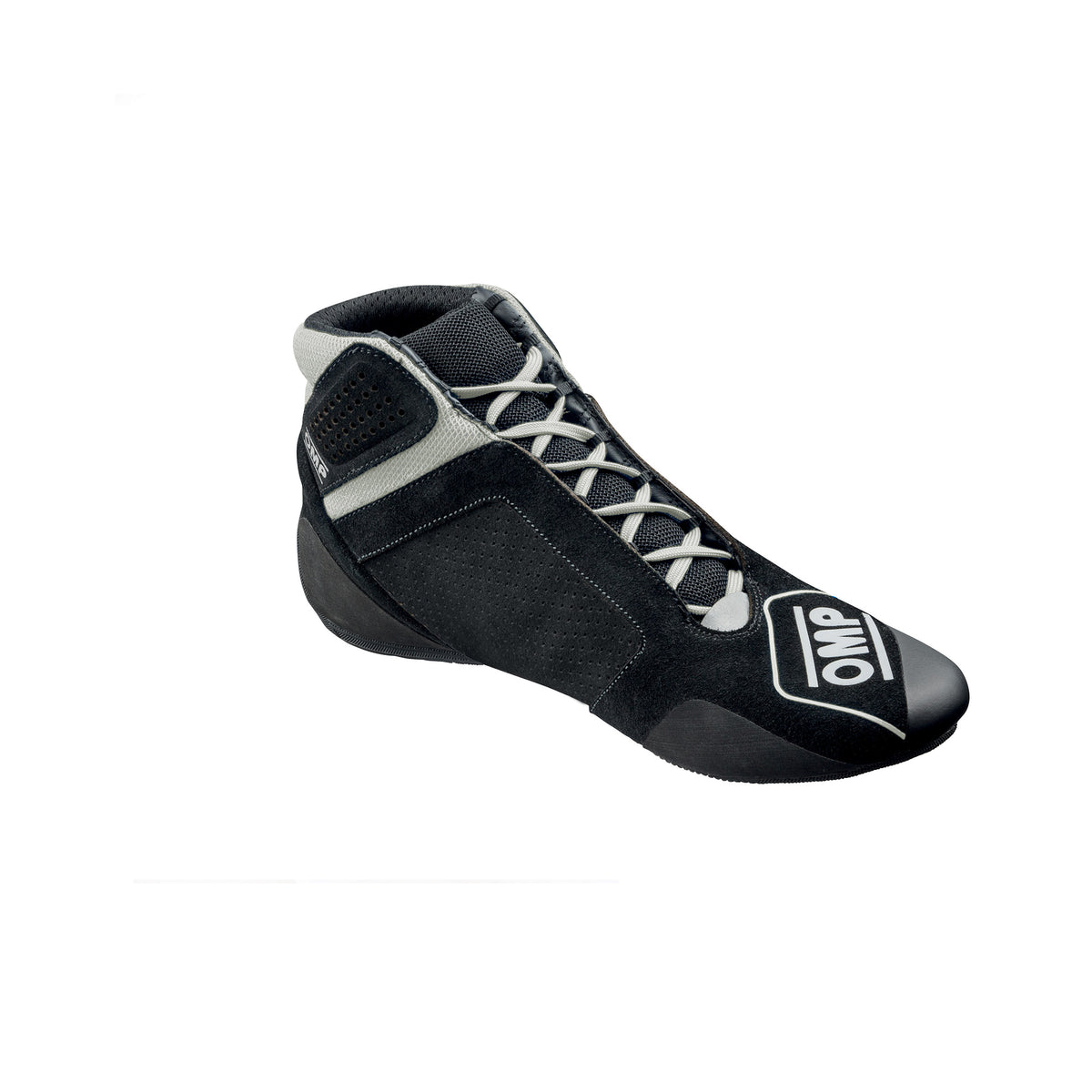 ZAPATILLAS DE KARTING OMP KS-3 MY2026 NEGRO/PLATA