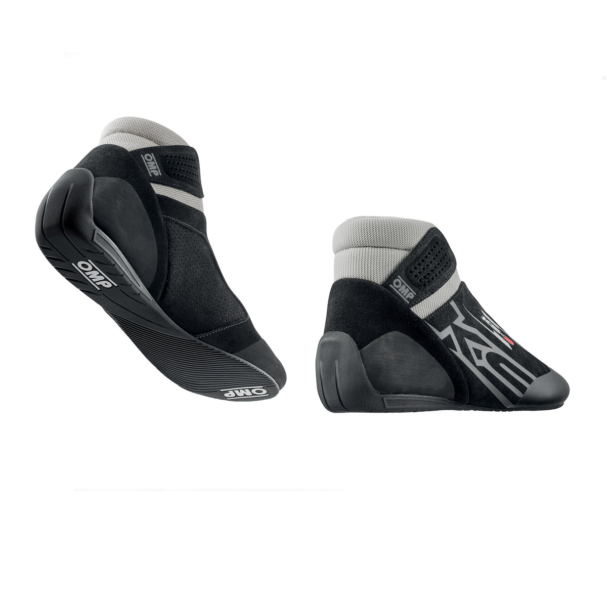 ZAPATILLAS DE KARTING OMP KS-3 MY2026 NEGRO/PLATA