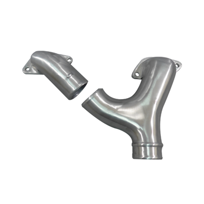 Kit de intercooler de montaje superior  + tubo en Y CXRACING para WRX/STI 2002- 2007