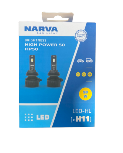 LUCES LED NARVA HIGH POWER 50 – H11