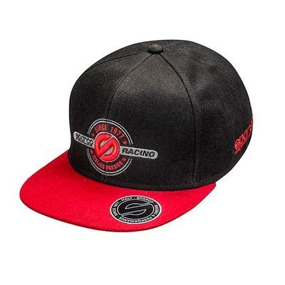 Gorra SPARCO Rebel Cap Black Negra | Estilo Deportivo y Ajuste Personalizado
