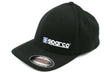 Gorra SPARCO Lid Cap Negra Talla L/XL | Estilo Deportivo y Ajuste FlexFit