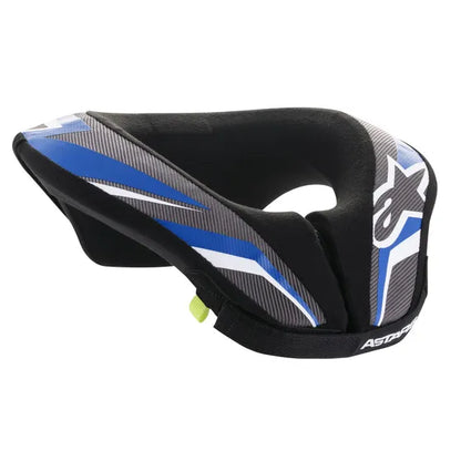 Collarín ALPINESTARS  -Protector de cuello para Karting Azul-negro   S/M