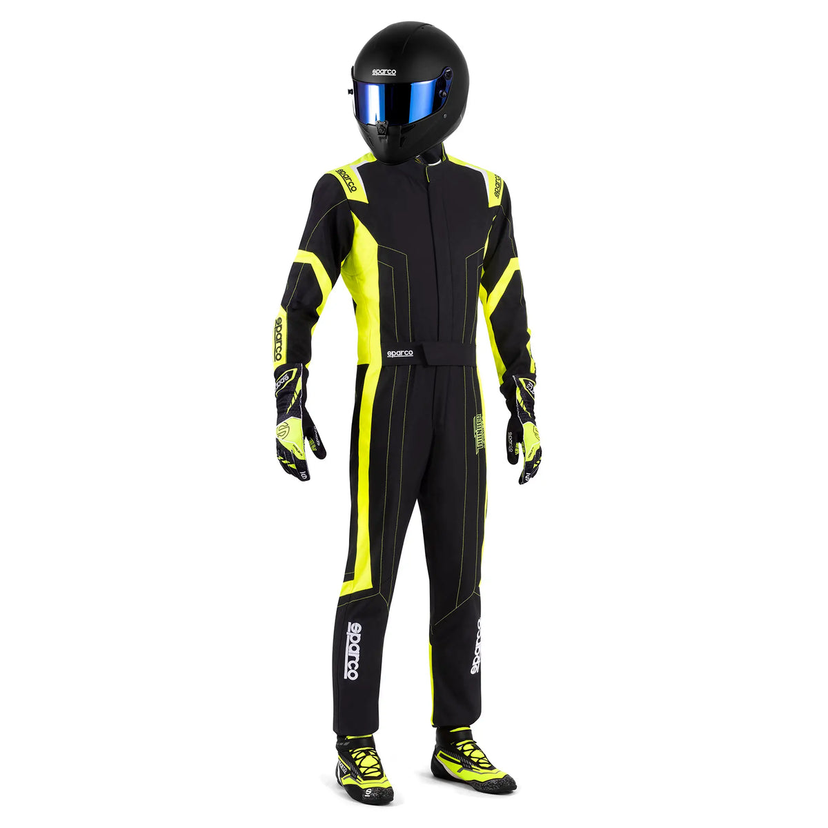OVEROL SPARCO THUNDER ADVANCED FIA – NEGRO/AMARILLO