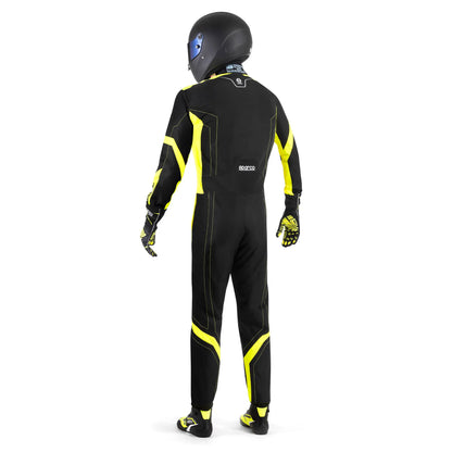 OVEROL SPARCO THUNDER ADVANCED FIA – NEGRO/AMARILLO