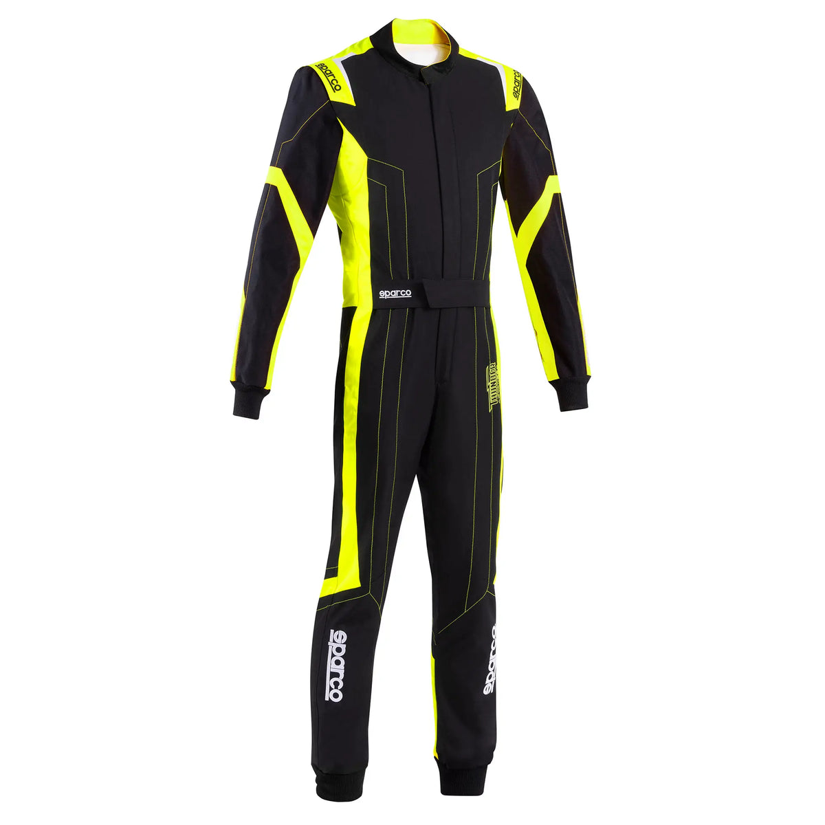 OVEROL SPARCO THUNDER ADVANCED FIA – NEGRO/AMARILLO