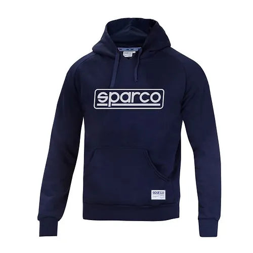 Polera oficial - Sparco Frame Hoodie Color Azul Navy Talla L