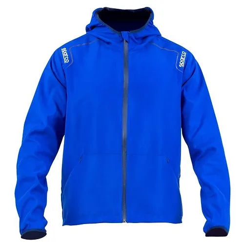 Casaca Cortaviento Oficial - Sparco Windstopper Azul - Talla S