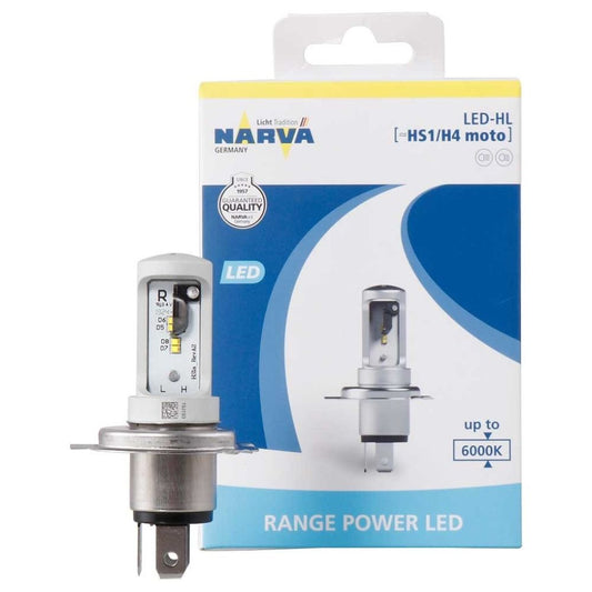 LUZ LED NARVA RANGE POWER – HS1/H4 MOTO 6000K