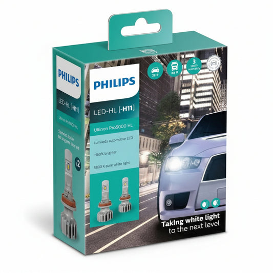 Luces LED PHILIPS LED H11 11362 Ultinon Pro5000