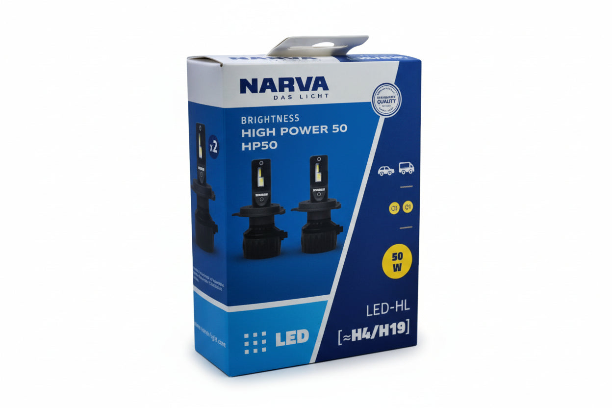 Luces LED NARVA H4/H19 HIGH POWER 50-HP50