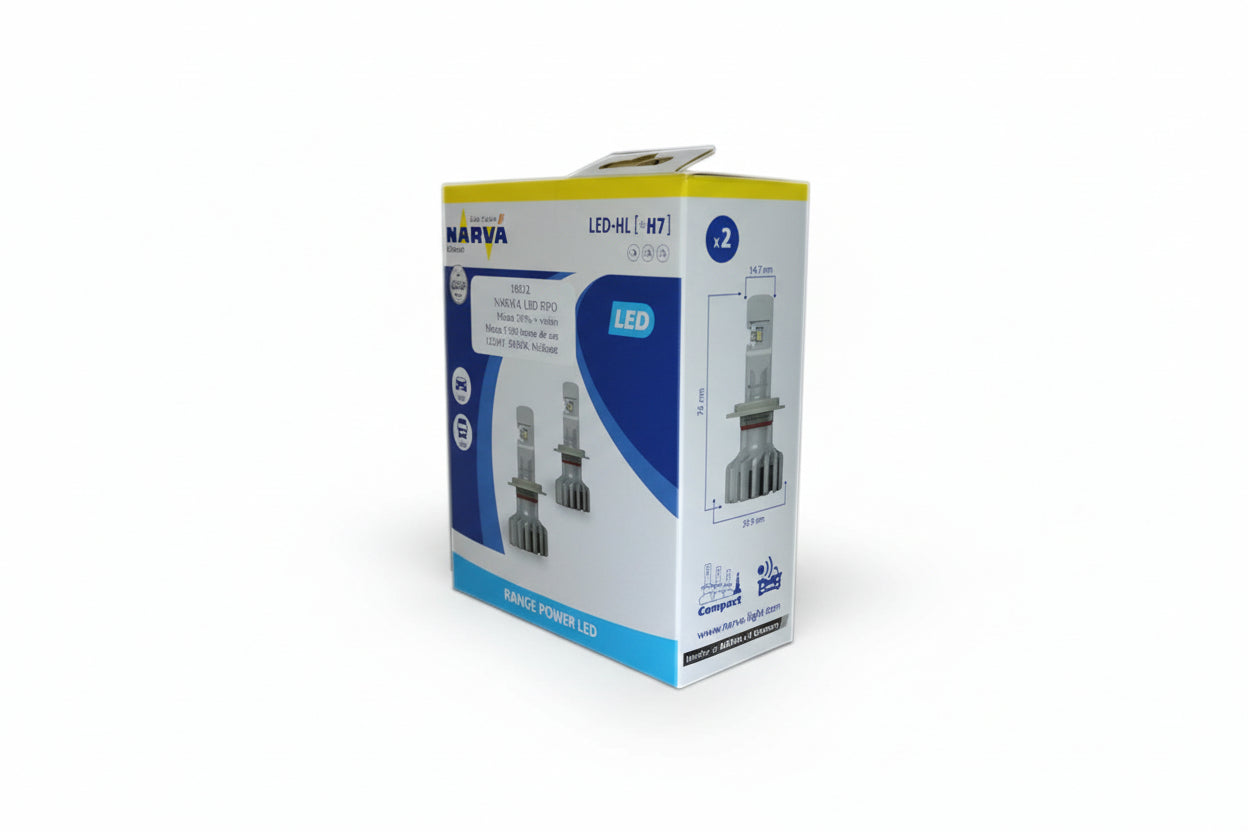 Luces LED NARVA LED H7 RANGE POWER LED-RPO 6000K