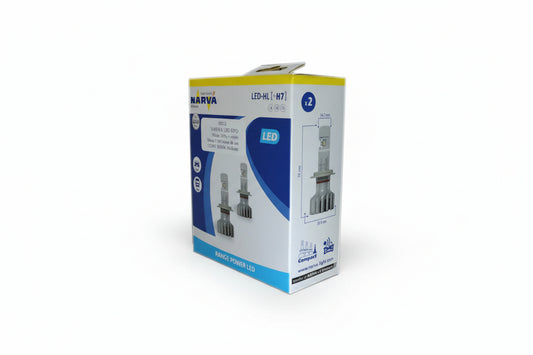 Luces LED NARVA LED H7 RANGE POWER LED-RPO 6000K