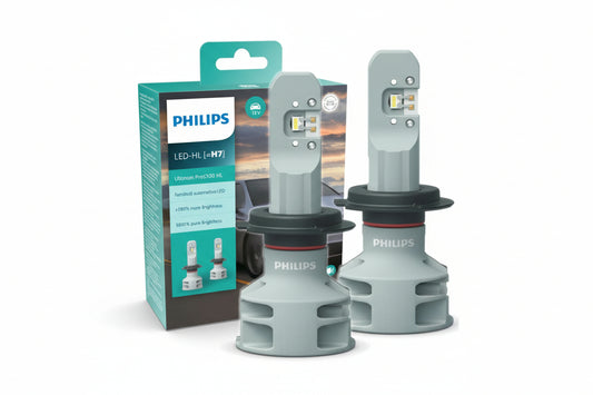 Luces LED PHILIPS PHILIPS LED H7 11972 Ultinon Pro5100
