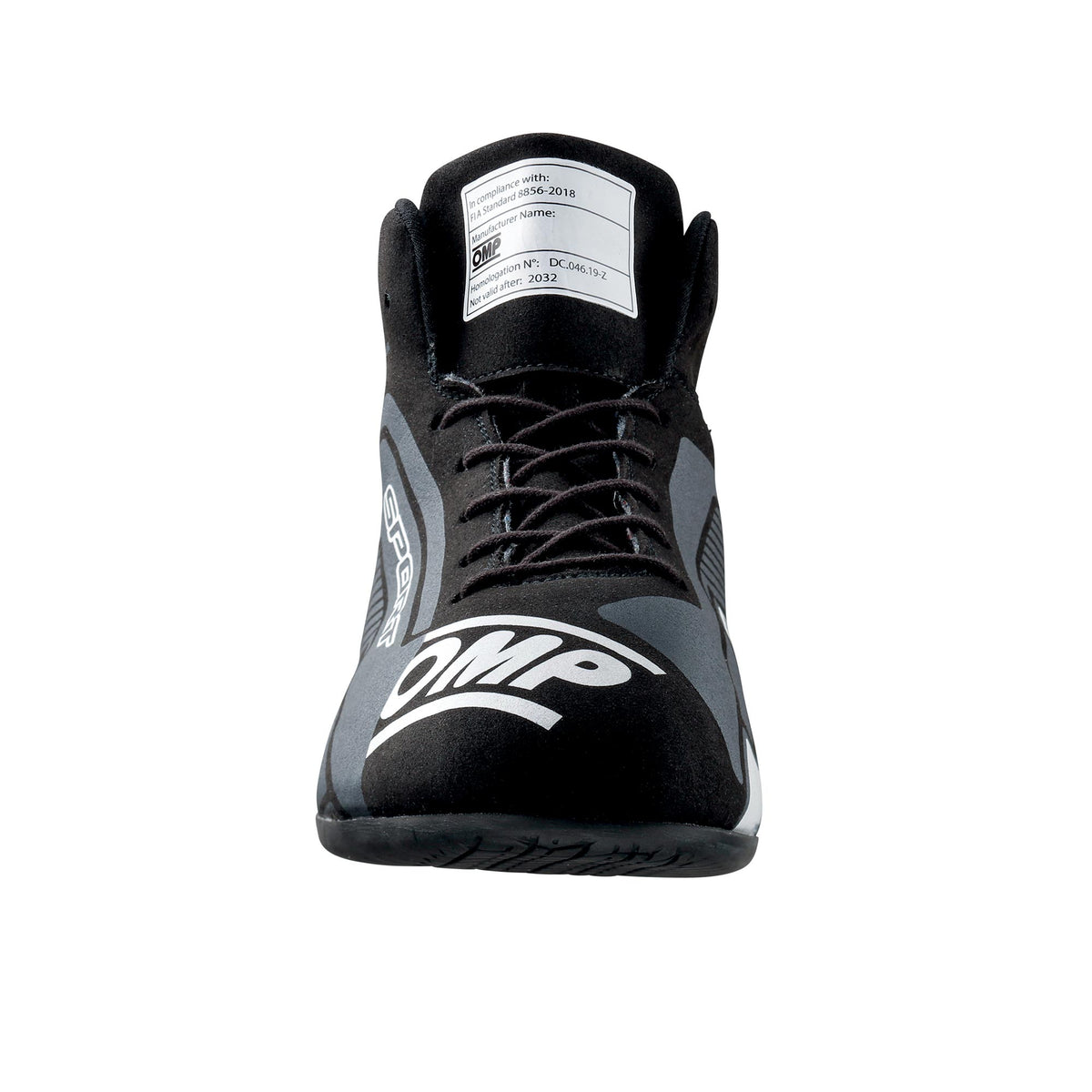 ZAPATILLAS OMP SPORT FIA 8856-2018 – NEGRO/BLANCO