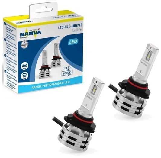 LUCES LED NARVA RANGE PERFORMANCE LED RPL2 – HB3/9005 Y HB4/9006