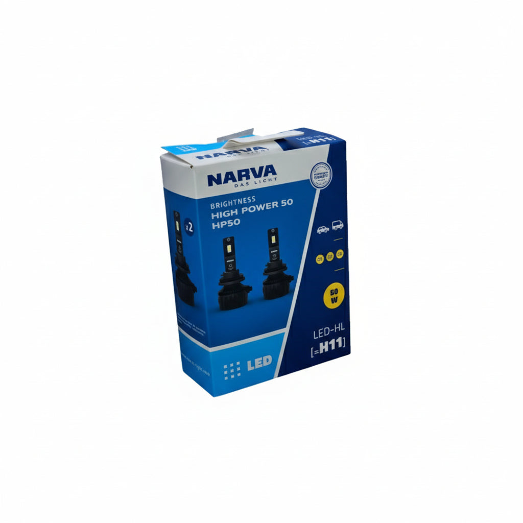 Luces LED NARVA LED H11 HIGH POWER 50-HP50 12/24V 50W 6500K