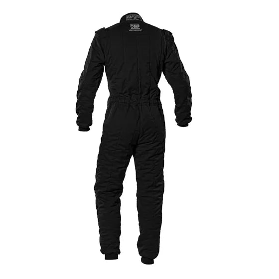 Overol - OMP Sport Race Suit Negro Talla L (54- 56 EUR) FIA APROBADO