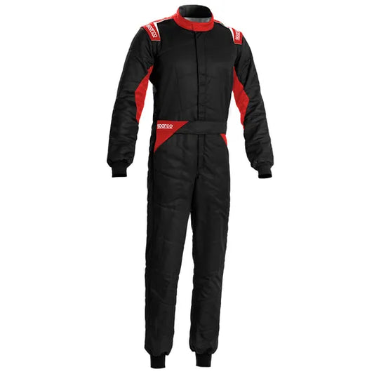 Overol - SPARCO Sparco Sprint Race Suit - NEGRO/ROJO- TALLA 56 - FIA