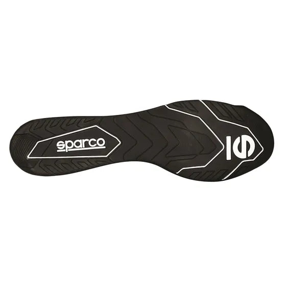 Botas para KARTING SPARCO K-POLE NEGRO/AMARILLO FLUOR Talla 40 Cordones intercambiables