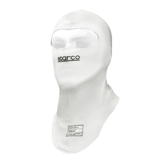 Balaclava Homologada - Sparco RW-4 Balaclava Blanca