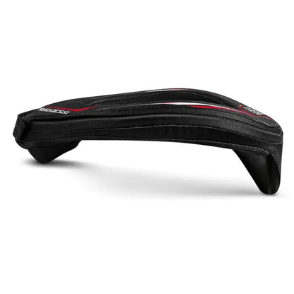 Collarín SPARCO  -Protector de cuello para Karting Rojo-negro  Joven S/M
