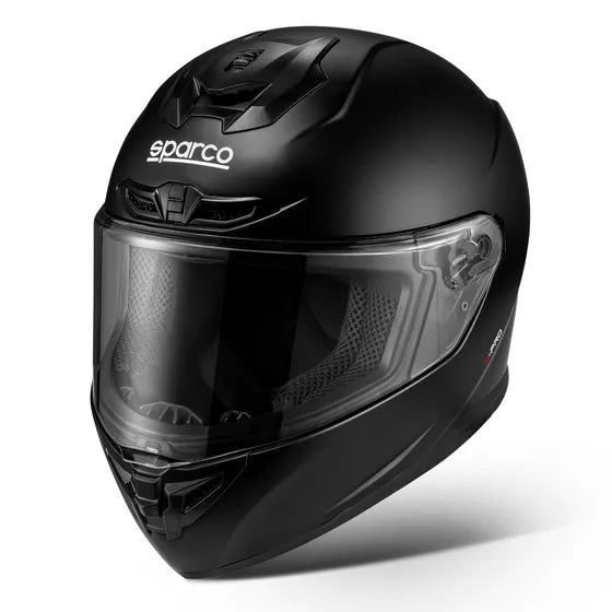 Casco Integral - SPARCO X - PRO NEGRO MATE Talla M - (ECE 22.06) Hipo alergénico