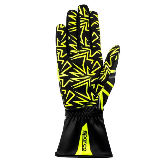 Guantes SPARCO Rookie Negro / Amarillo Fluor