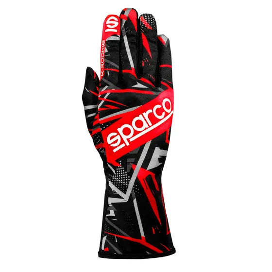 Guantes SPARCO Rookie Negro/ Rojo