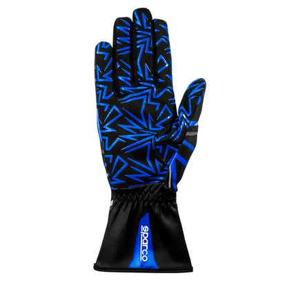 Guantes SPARCO Rookie Negro/ Azul Talla 10 (M)