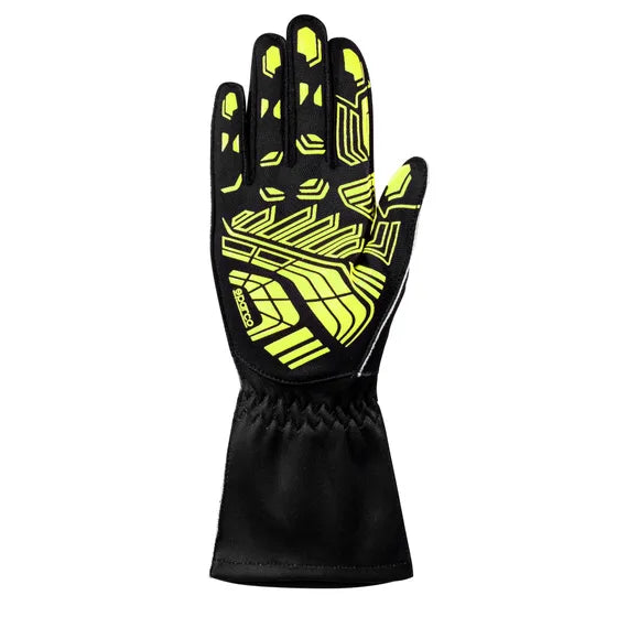 Guantes SPARCO - K ATTACK Negro/ Amarillo Fluor