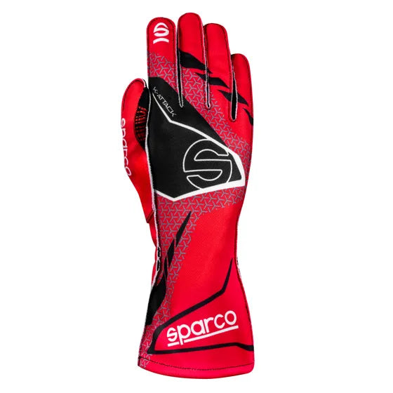 Guantes SPARCO - K ATTACK Negro / Rojo Talla 10