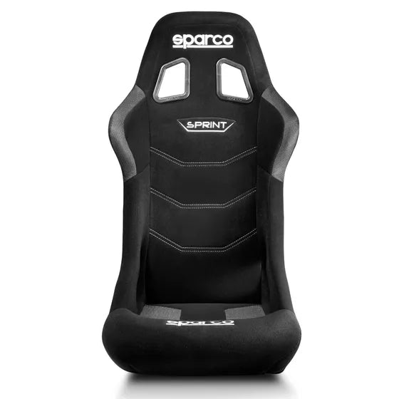 BUTACA DE COMPETICIÓN - SPARCO SPRINT STD NEGRO HOMOLOGADO FIA TUBULAR MODELO 2025